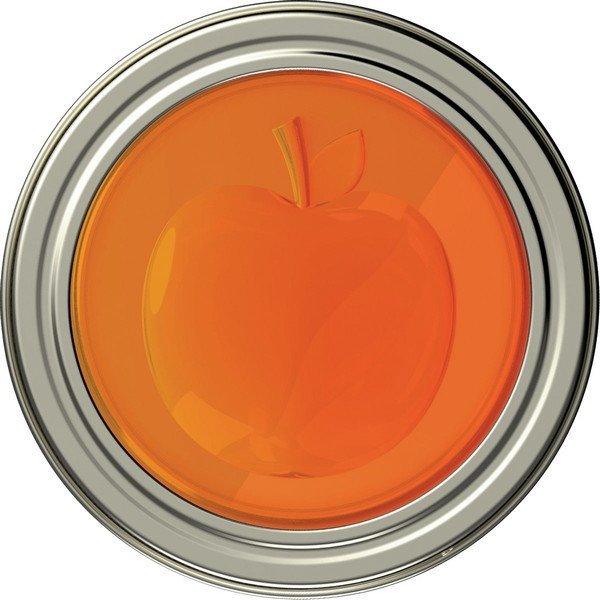 Peach Fruits Jam Lids Suits Regular Mouth Mason Jar Set of 4