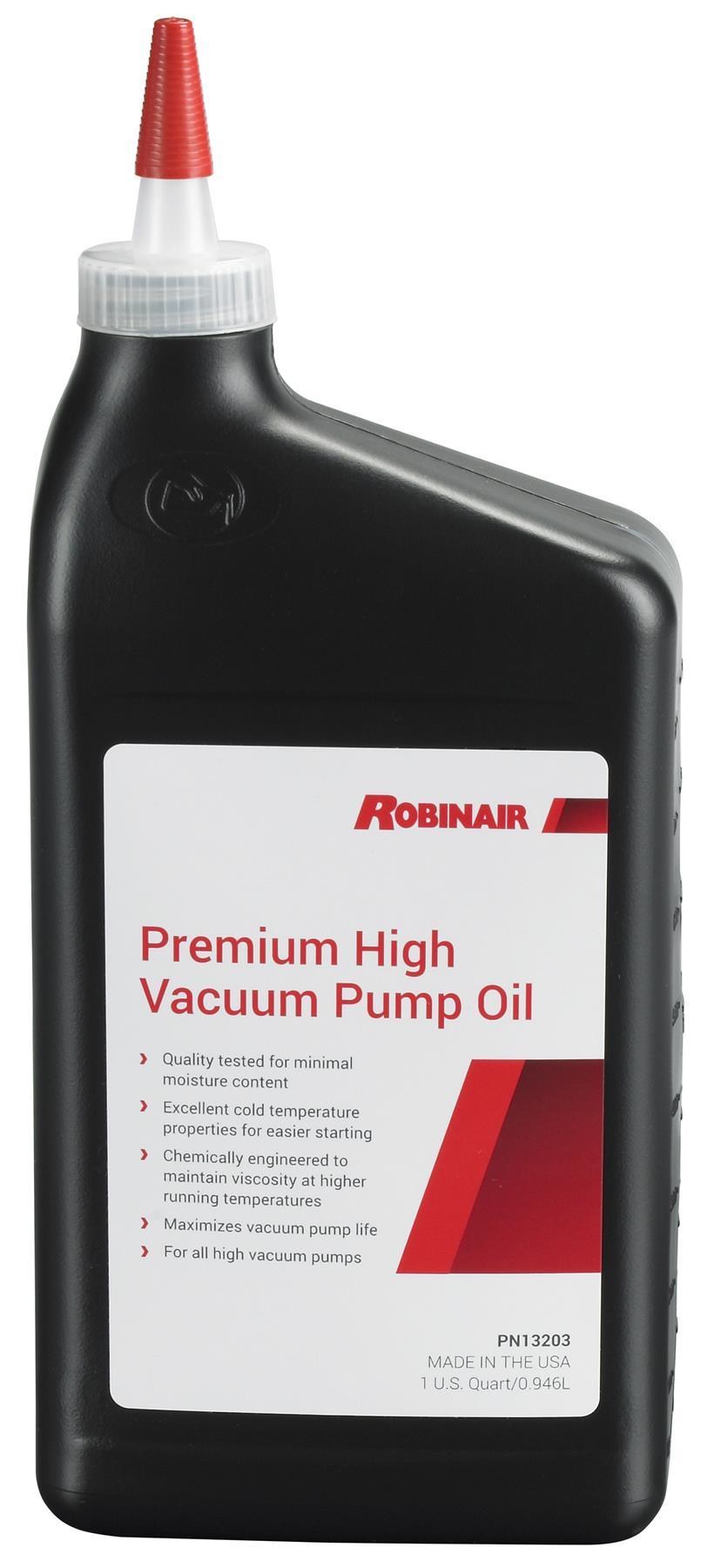 Robinair Premium High Vacuum Pump Oil - Quart Bottle (0.95L) - OzFarmer