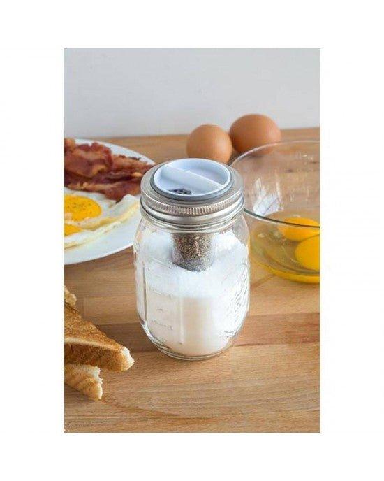 Salt and Pepper Combo Attachment with Optional Jar