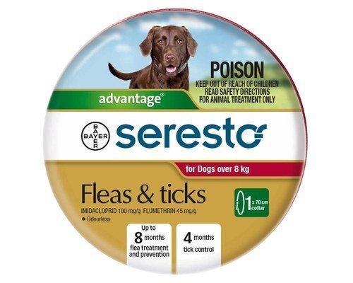 Seresto Flea Tick Collar for dogs over 8kg