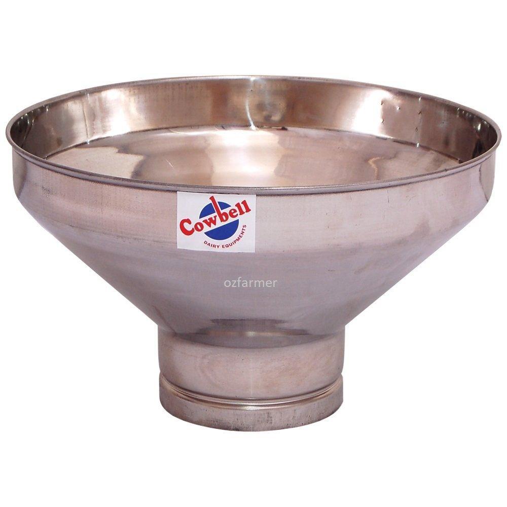 Stainless Steel Milk Strainer Funnel - OzFarmer