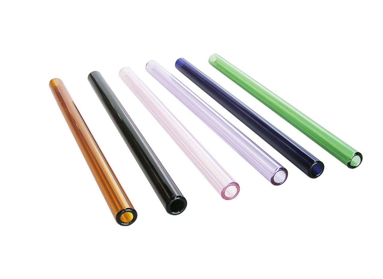 Straight Glass Drinking Straw 9mm