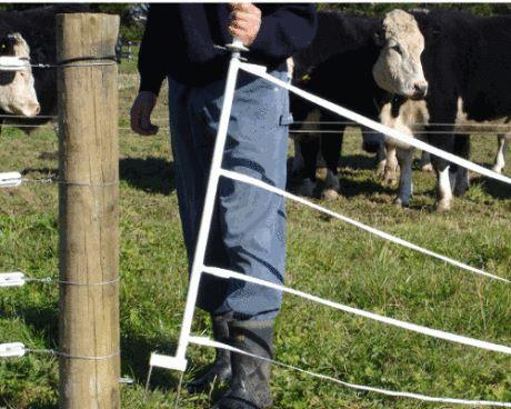 Taragate 4 strand Lifestyler Electric Fence Gate - OzFarmer