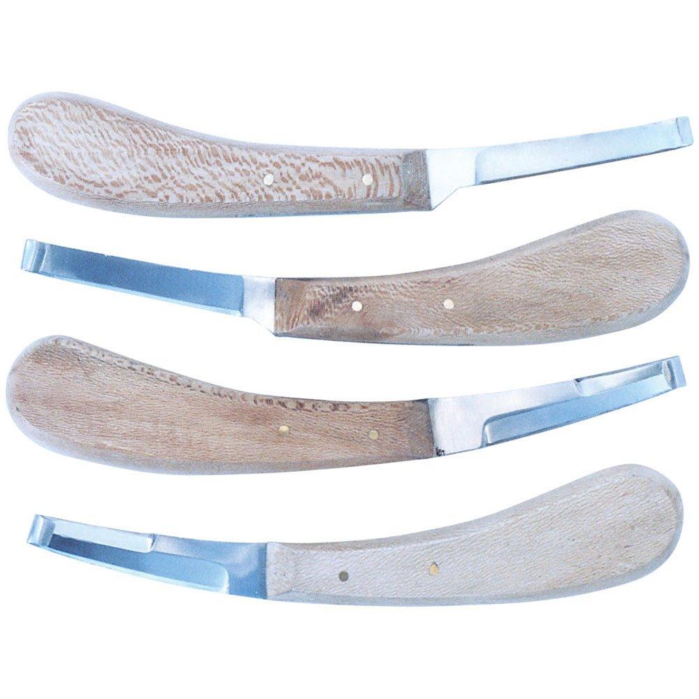 Hoof Knife Plain Pack Double Edge